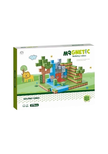 Magnetic Tiles Cubes 275 Parça