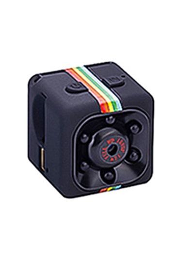 Yaozixa Küçük Hareket Kamerası 1080p Hd - Geniş Açı Görünüm, Hareket Algılama Ve 100 Dakika Çalışma Süresi - Siyah