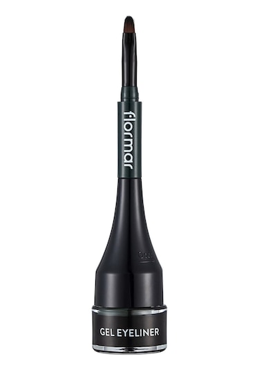 Flormar Özel Fırça Başlıklı Yoğun Pigmentli Mat Jel Eyeliner (YEŞİL) - Gel Eyeliner - 004 - 8690604591909
