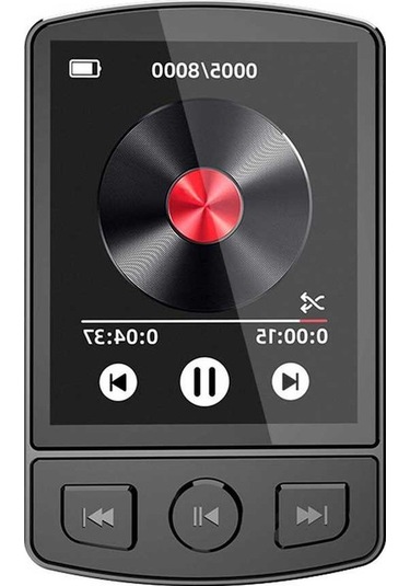 Flybuy Bluetooth 5.2 Mp3 Çalar, Kayıt & Fm, 128gb Genişletilebilir, Taşınabilir Müzik Çalar