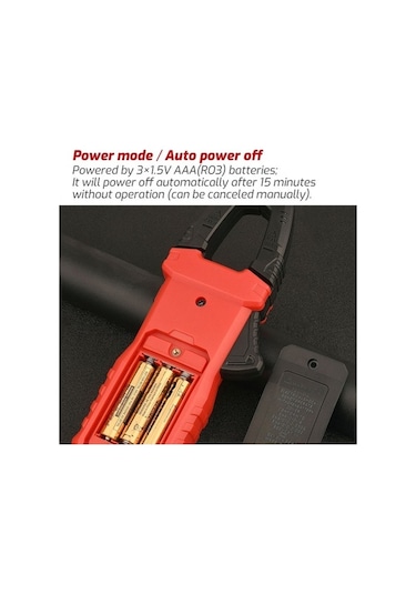 Didadodo Tası Ta811a Pens Metre Yüksek Doğruluk Ac Gerilim Ampermetre