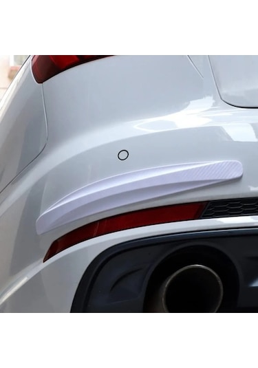 Peugeot 505 İle Uyumlu Esnek Tampon Koruma Bandı Yumuşak Koruyucu Şerit 2 Adet