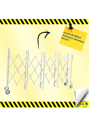 Lorex Lr-pb212 Alüminyum Akordeon Bariyer