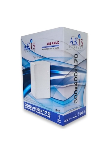 Akiş 300x400x170 Opak Kapaklı Abs Elektrik Dağıtım Panosu - Ip65