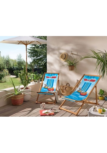Bluehomeconcept Adawall Home Tom And Jerry Şezlong