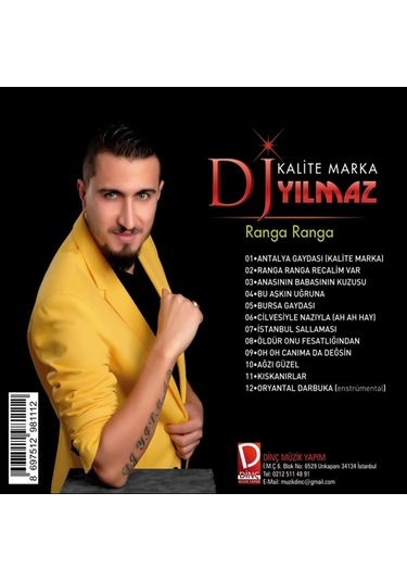 Dj Yılmaz - Ranga Ranga - Kalite Marka Cd