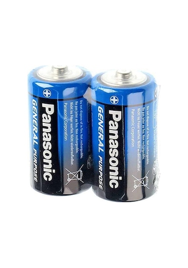 Panasonic Çinko Karbon Orta Boy Pil C 24 Adet Pil