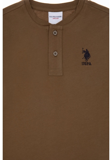 U.s. Polo Assn. Erkek Çocuk Haki Sweatshirt 50297420-vr027 Haki