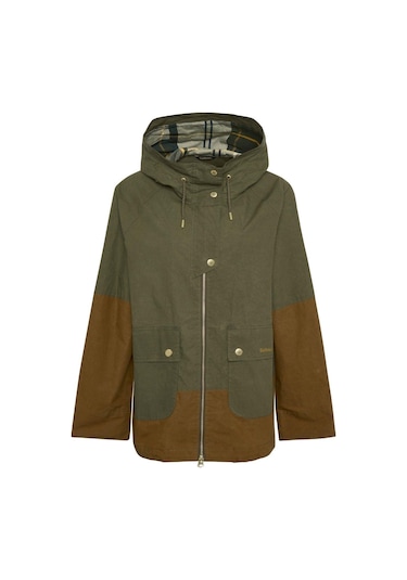 Barbour Hayley Showerproof Ceket Gn31 Dusky Green/breen/ancient Tartan Gn31 Dusky Green/breen/ancient Tartan Çok Renkli