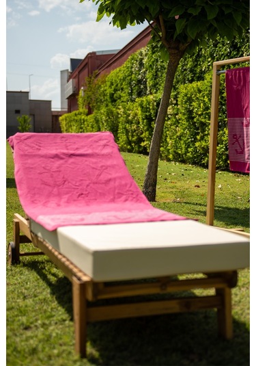 Menderes Home Cotton Collection Bukle Plaj Havlusu Çapa Fuşya