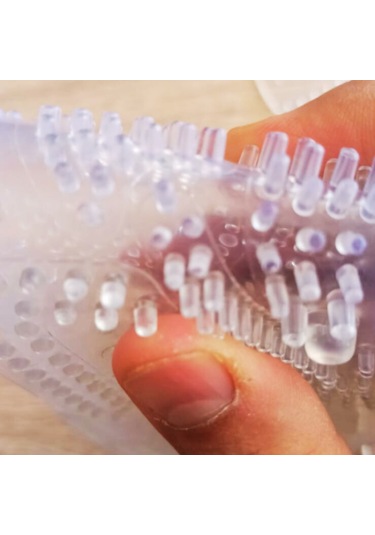 Mawrond Masaj Akupunktur Etkili Silikon Çıkıntılılı Tamamen Jel Tabanlık