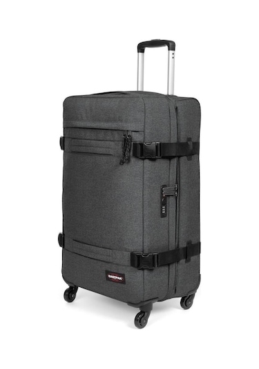Eastpak Transit'r 4 L Siyah Denim Valiz Büyük Boy