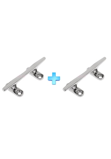 2'li Paslanma Krom Koç Boynuzu. 12cm. Tekne Demirleme