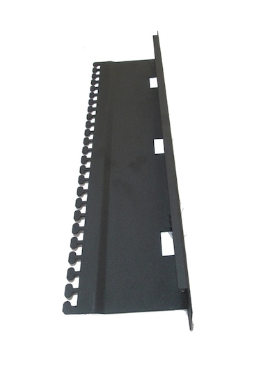 Kastap 1U Patchcord Taşıyıcılı Fırçalı Organiser