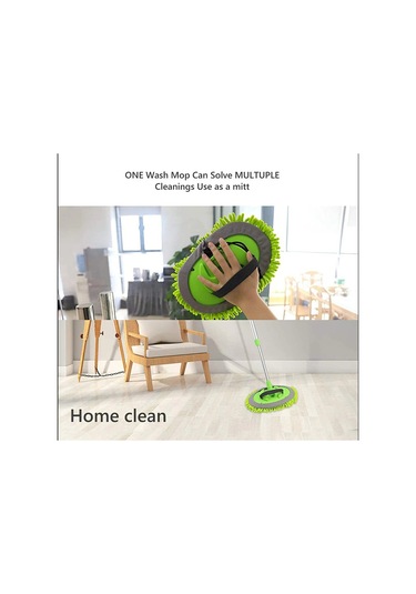 Sihirli Mop Araba Yıkama Fırçası Mikrofiber Bezli Teleskopik