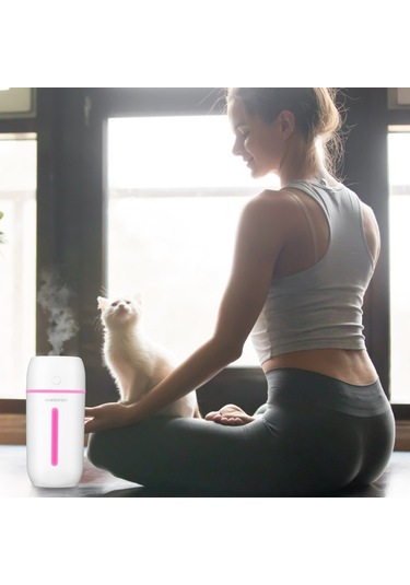 Suofeng F8 Usb Nemlendirici - 320ml Su Tankı, 2 Ateşleme Modu, 8 Saat Kullanım Süresi, Sessiz Çalışma, Beyaz, Ev/ofis/seyahat İçin