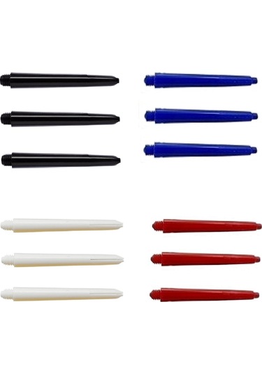 60 Adet (20 Set) 48 mm Orta-Medium Dartsan Dart Şaft. Karışık R.
