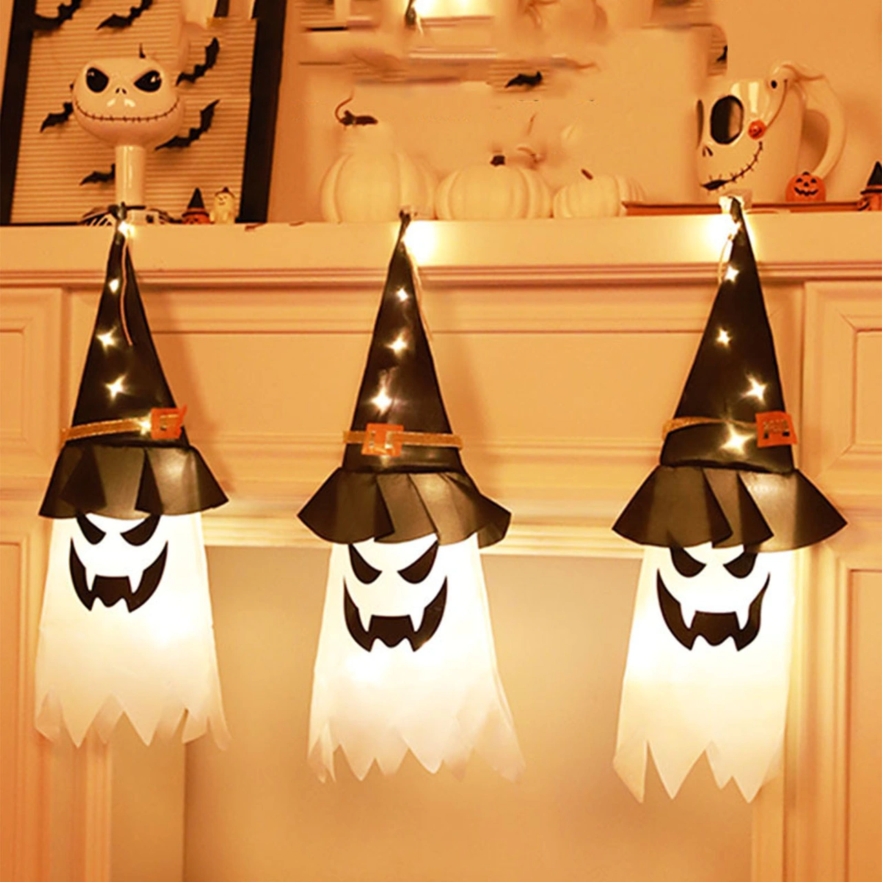 Geeroyoo Halloween Parti Işıkları, Led Tellı Dekoratif Işık, Ev Ve Bahçe Kullanıma Uygun, Eğlenceli Ve Korkunç Stüdyo Oluşturur Diğer