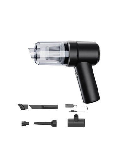 Küçük Kablosuz Şarj Araba Elektrikli Süpürge El Yüksek Güçlü Elektrikli Süpürge, Renge Göre Sırala: 117cd-siyah