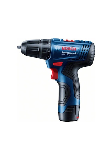 Bosch GSR 120-LI + GDR 120-LI 2x2.0Ah Çift Akülü Delme Vidalama Makinesi Set - 06019G8023
