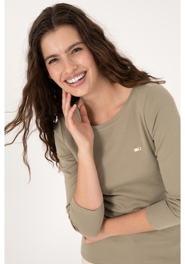 U.s. Polo Assn. Kadın Açık Haki Sweatshirt 50315419-vr183 Acık Hakı