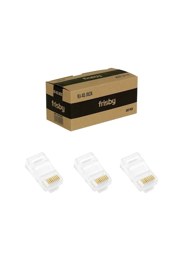 Frisby FNW-RJ4519N RJ45 UTP Konnektör 100'lü