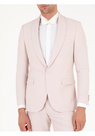 Cacharel Pudra Slim Fit Smokin Damatlık Pembe
