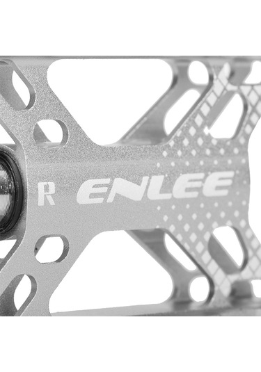 Enlee-katlanır Bisiklet Pedallar Alüminyum Alaşım Düz Bisiklet Y16574s