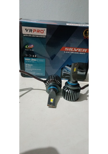 Hb3-9005 Vrpro Silver 6000k-6500k Xenon Saf Beyaz Işık Ledvzenon