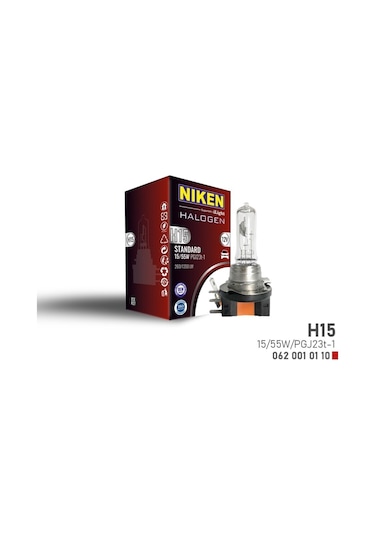 Niken Halojen Far Ampulü H15