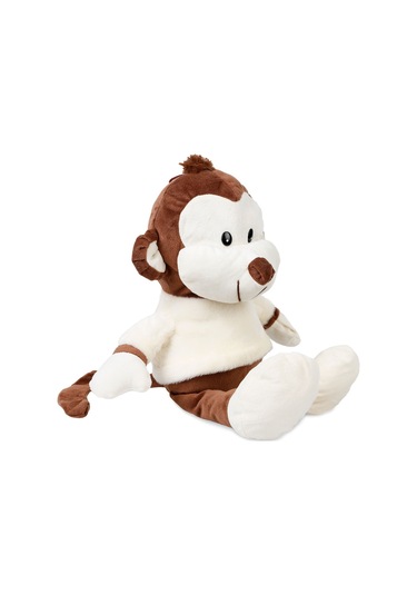 Halley Oyuncak Peluş Sevimli Maymun 45 Cm Kahverengi G7976288123n1