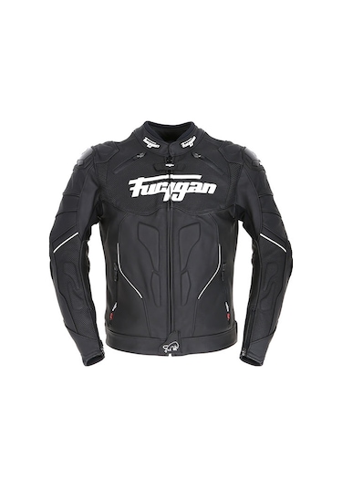 Furygan Raptor Evo 2 Deri Motosiklet Ceketi Siyah