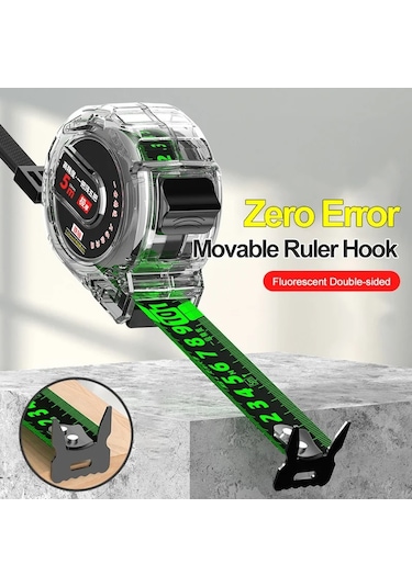 10m X25mm-mezur 5 7 10 Metre Hassas Ve Dayanıklı Ölçüm Cetveli Ölçüm Bandı Hassas Ve Net