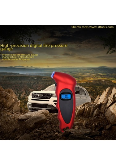 Yuntech01 Dijital Lastik Basınç Ölçer, Yüksek Hassasiyetli Elektronik Göstergeli, Çoklu Birim Seçenekli 0-150 , Dayanıklı Abs Malzeme, Kompakt Tasarım