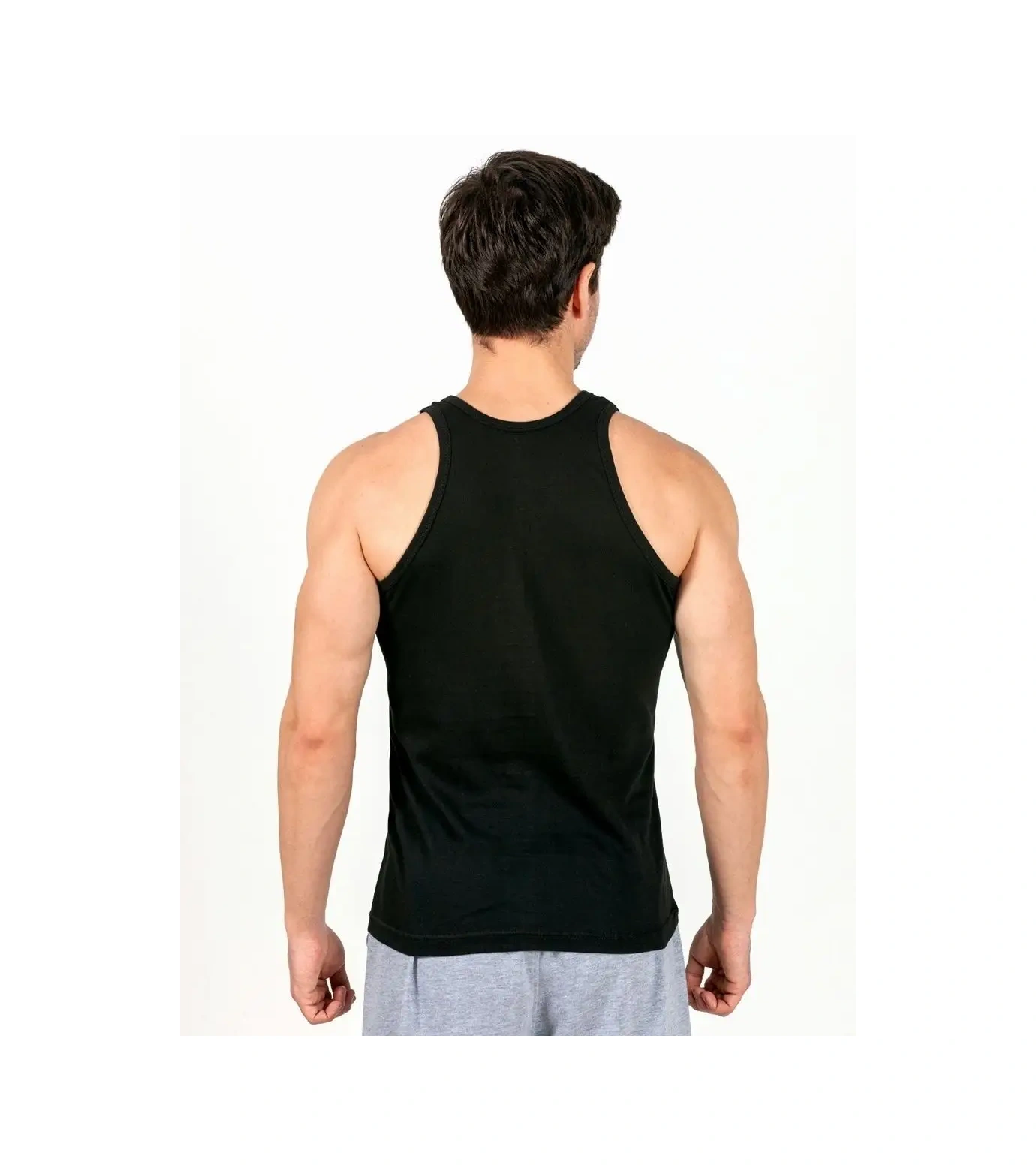 Tshrt Spor İç Giyim Atletik Tek Parça Takımı 3'lü Set 63440298 Siyah