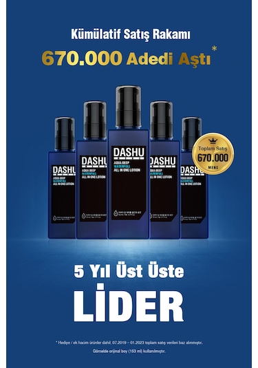 Dashu Mens Aqua Deep Waterfull All İn One Lotionll İn One Lotion