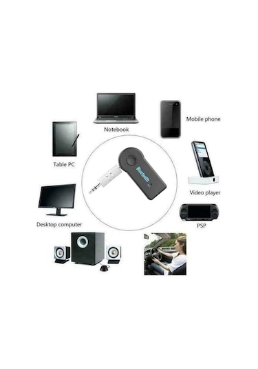 Concord C-600 Tv Tablet Telefon Araç Araba Aux Bluetooth Kablosuz Müzik Görüşme Kiti