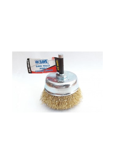 Hawk Ha10147 Pimli Sarı Tel Çanak Fırça 65 Mm (239871394)