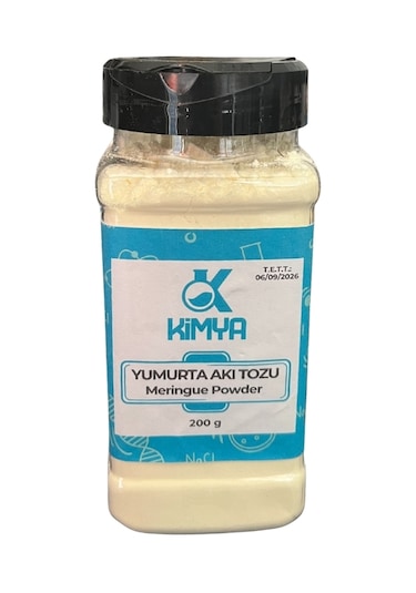 Yumurta Akı Tozu 200 Gr - Food Grade Meringue Powder - Pratik Amb