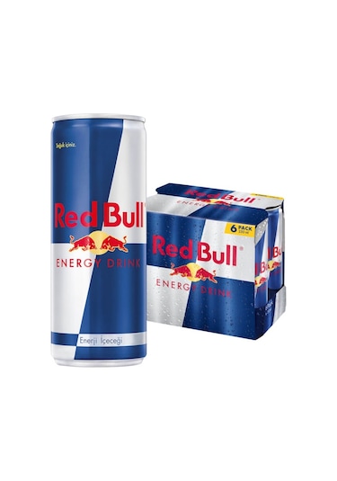Red Bull Enerji İçeceği 6 x 250 ML