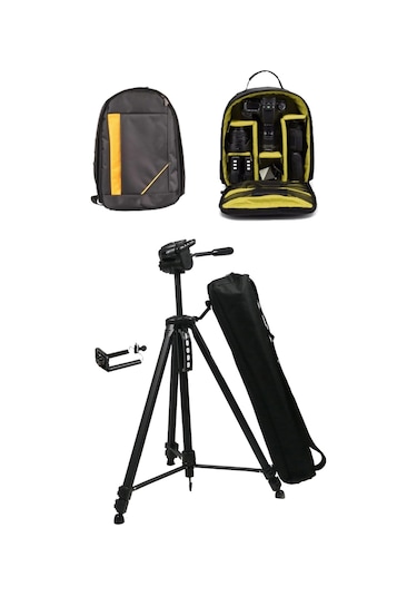 Deyatech Sırt Çantası + Dslr 147Cm Tripod