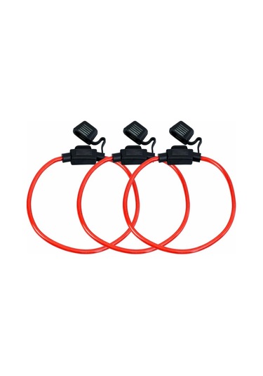 Maroces 3 Adet Mr-237d-2 Kablolu Bıçak Mini Sigorta Yuvası