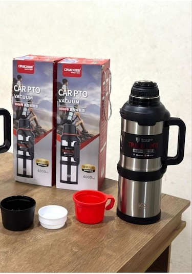 4 Litre 48 Saat Sıcak Soğuk Dağcı Termos