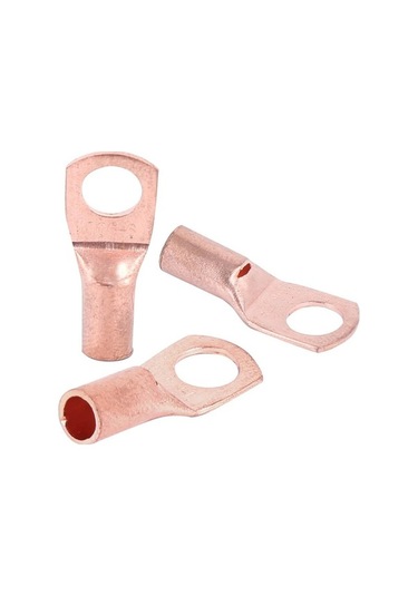 Novahub 50 Adet Sc6-6 Bakır Pabuç Terminali, Soğuk Preslenmiş Kıvrım Konnektörler, İnvertör Ve Akü Uygulamaları İçin