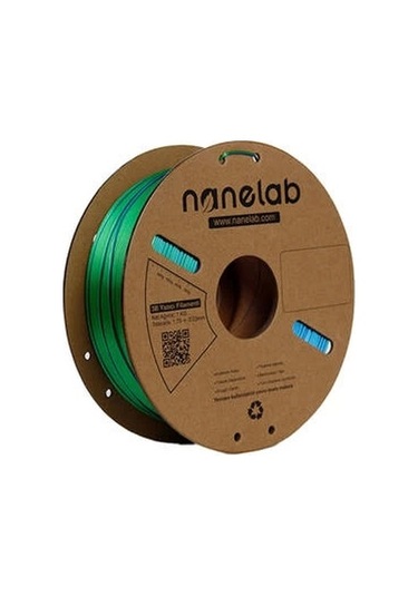 Nanelab Üç Renk Silk Pla Filament - Kırmızı-yeşil-mavi - 1.75mm - 1kg