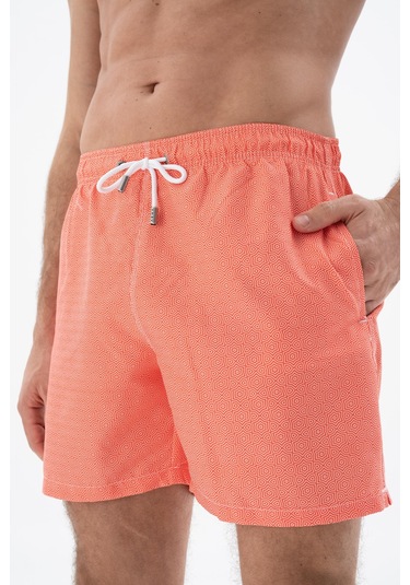 Arma Erkek Regular Fit Çok Renkli Mayo Deniz Şortu Y25525278001 Turuncu