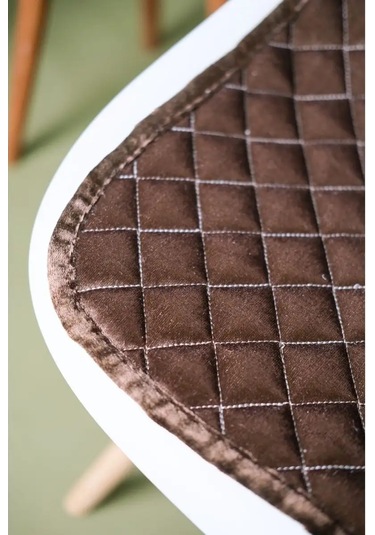 Jansu Home Tekstil' Mutfak İçin Sandalye Minderi 40x40 Cm 144221611 Kahverengi