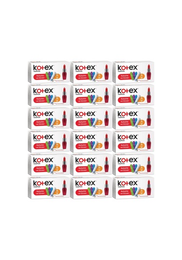 Kotex Tampon Mini 288 Li Set 18pk 16