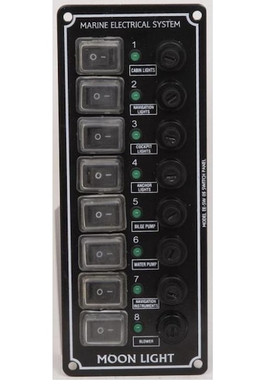 Sigorta Paneli Izoleli 8Li 85X215Mm Dikey