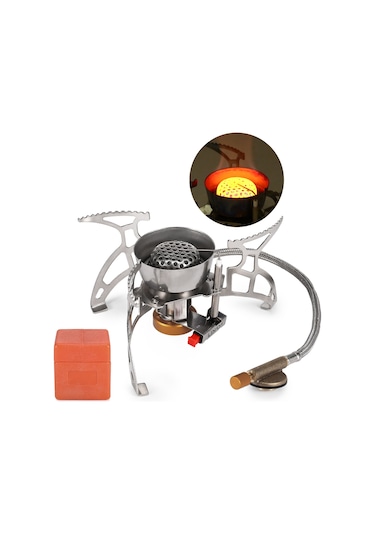 Lıxada Etiketli Petek Soba İle Kamp Gaz Sobası